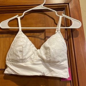 Lace bralette, new with tags